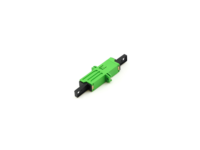 Original Plastic Shell E2000 Simplex Fiber Optic Adapter With/Without Flange