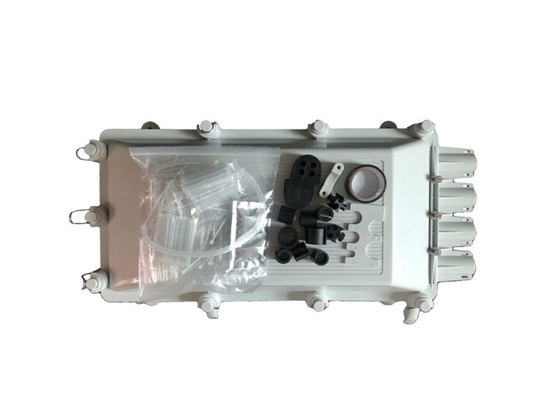 256-Core Horizontal Fiber Optic Dome Closure - FTTH Mechanical Splice Closure