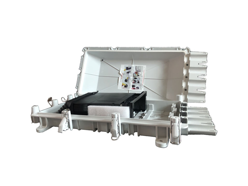 256-Core Horizontal Fiber Optic Dome Closure - FTTH Mechanical Splice Closure