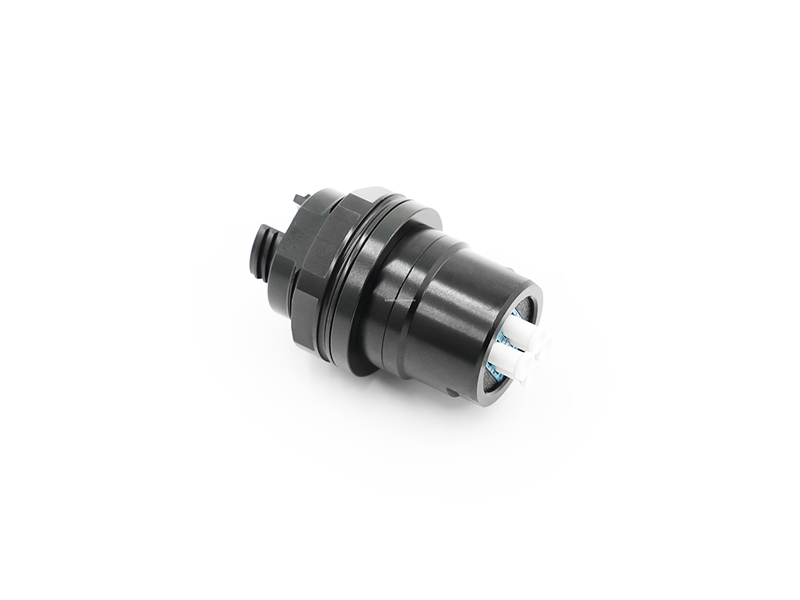 MIL-DTL-83526 HMA Compatible IP68 Harsh Environment 2core 4core Expanded Beam to LC Hybrid Connector Coupler Fiber Optic Adapter
