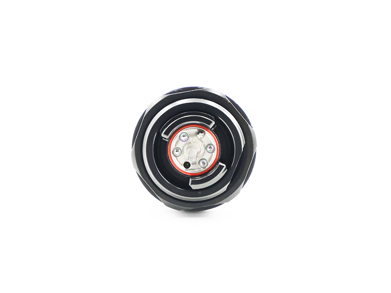 MIL-DTL-83526 HMA Compatible IP68 Harsh Environment 2core 4core Expanded Beam to LC Hybrid Connector Coupler Fiber Optic Adapter