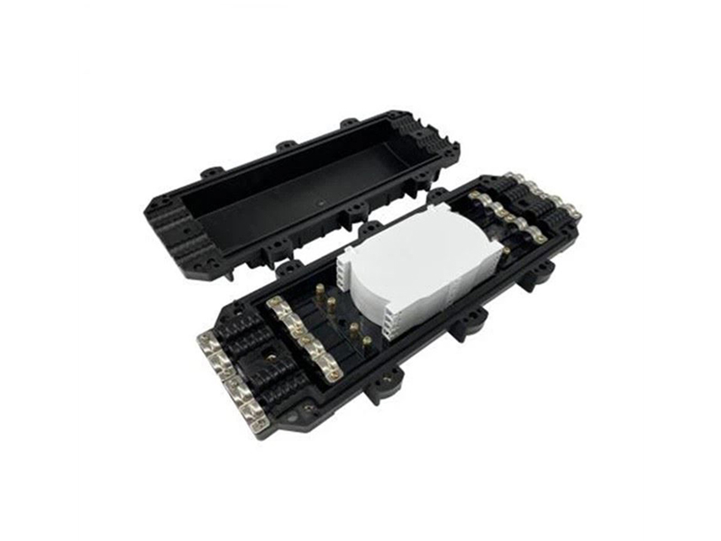 96 Core Fiber Optic Closure Waterproof IP68 4 in 4 out fiber optic splice closure horizontal fiber joint closure box