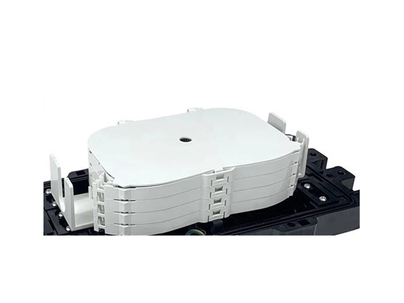120 Cores Horizontal 3 In 3 Out  Fiber Optic Splice Enclosure