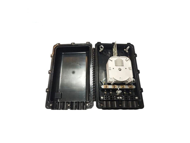Waterproof 48 core 3 In 3 Out Underground Fiber Optic Enclosure Inline Drop Cable Fiber Optic Splice Closure Joint Box