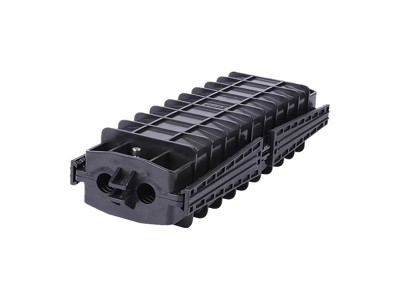 96 Core Outdoor Fiber Optic Enclosure 2 in 2 out Horizontal Cable Splice Closure Box Fiber Optic Join Box