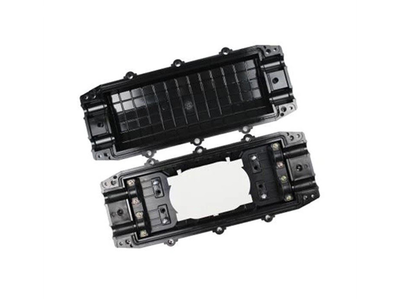 2+2 Inlet/outlet Horizontal Type 144 Cores Optic Closure Box
