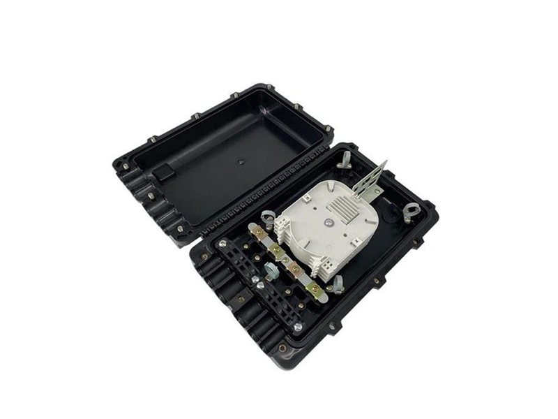 Waterproof 48 core 3 In 3 Out Underground Fiber Optic Enclosure Inline Drop Cable Fiber Optic Splice Closure Joint Box