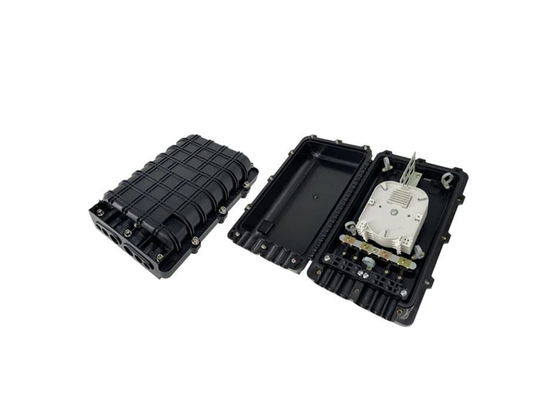Waterproof 48 core 3 In 3 Out Underground Fiber Optic Enclosure Inline Drop Cable Fiber Optic Splice Closure Joint Box
