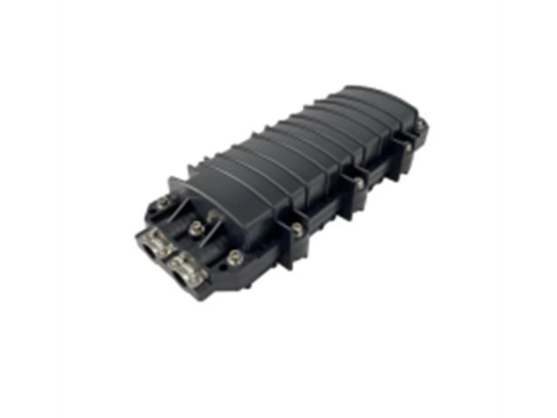 2+2 	 Inlet/outlet 96 cores Outdoor Waterproof OEM Fiber Optic Splice Closure Fibre Enclosure Horizontal Type