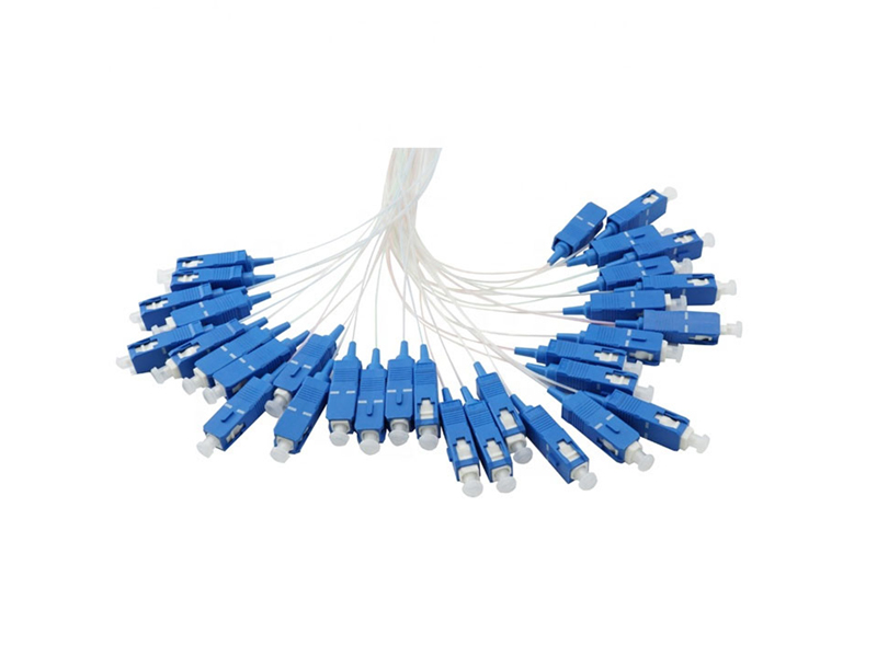 Micro Fiber Optic PLC Splitter 1x32 SC/UPC Single Mode G657A1/A2 /G652D 900um Steel Tube Mini FTTH PON CATV GPON/BPON/EPON