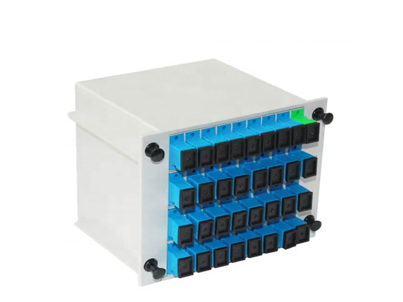 1x32 PLC Fiber Optic Splitter, SC/APC & SC/UPC Single Mode, LGX Cassette Module - Factory Price