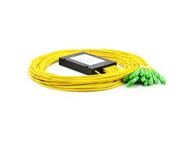 1x16 Sc Apc Abs Plastic Box Type Ftth Optical Fiber PLC Splitter