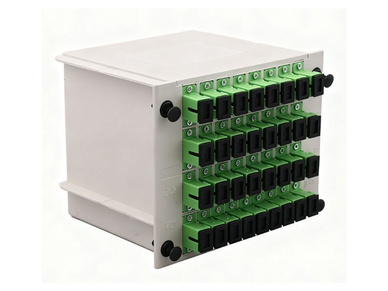 1x32 PLC Fiber Optic Splitter, SC/APC & SC/UPC Single Mode, LGX Cassette Module - Factory Price