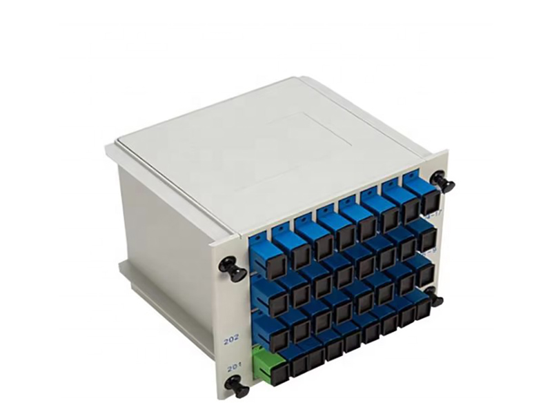 1x32 PLC Fiber Optic Splitter, SC/APC & SC/UPC Single Mode, LGX Cassette Module - Factory Price