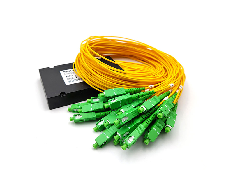 1x16 Sc Apc Abs Plastic Box Type Ftth Optical Fiber PLC Splitter