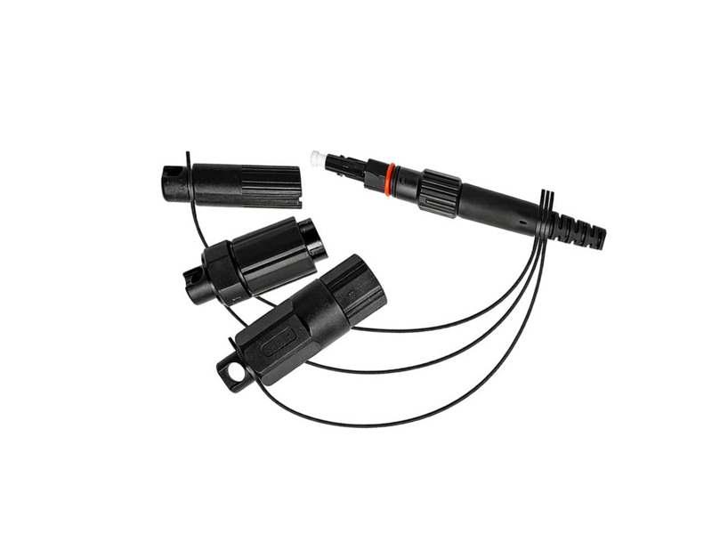 FTTH 3 in 1 IP68 Waterproof Fiber Drop Cable SC/APC Single Mode Compatible with OptTap/Mini/Slim Connectors