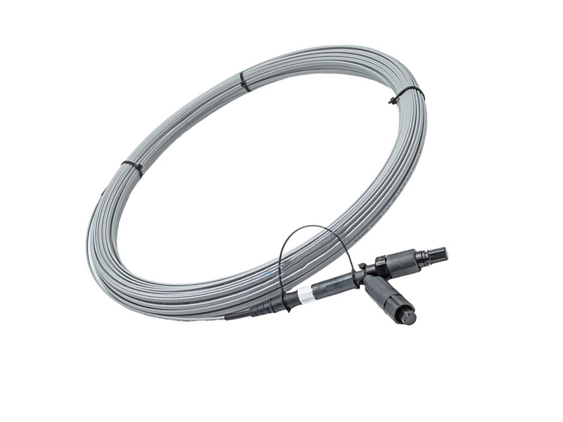 3-in-1 IP68 SC APC Pre-Connectorized Customization FTTH Figure 8 Compact Drop Cable Assembly, 1F with Steel Messenger, Patch Cord with Waterproof Connector for Triple Connector Fastconnect SC/APC to S