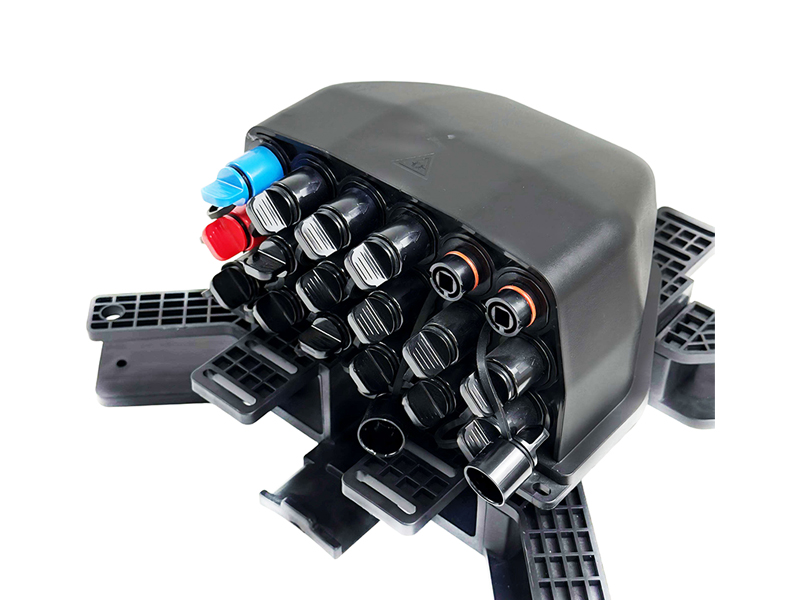 18 Port FAT CTO Outdoor Waterproof FTTH Pre-connectorized Fiber Optic Distribution NAP Box Access Terminal Box With Opt Adapters