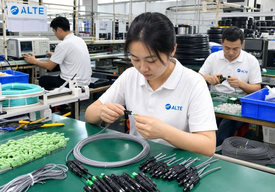 How We Make FTTH Pre-connectorized Drop Cable Pigtails | Alteoptic Factory Tour