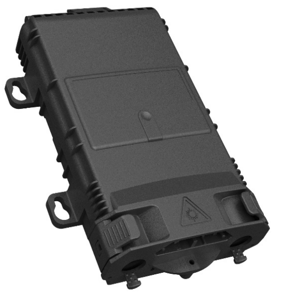 8 port Waterproof Wall Mounted ONT Fiber Distribution Splitter Enclosure for FTTH Drop Cable Feeder Cable Splicing