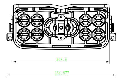 8 Port pro-connection Fiber Optic Terminal Box SUB box