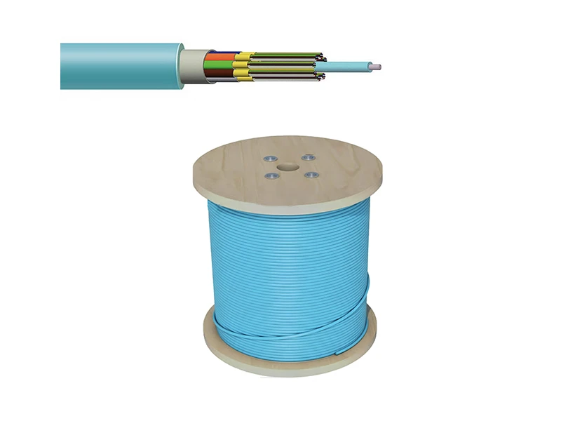 9.0mm Mini Bundled Indoor Fiber Optic Cable &ndash; 48/72/96/144 Core, OM3/OM4 & Single-mode