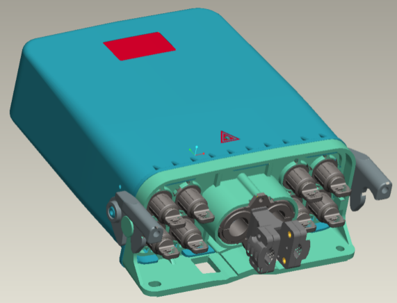 8 Port pro-connection Fiber Optic Terminal Box SUB box