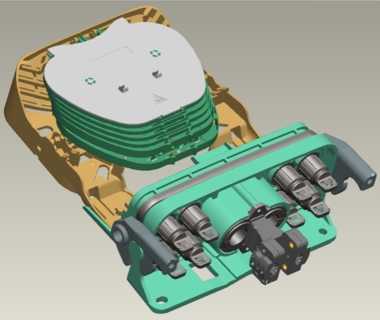 8 Port pro-connection Fiber Optic Terminal Box SUB box