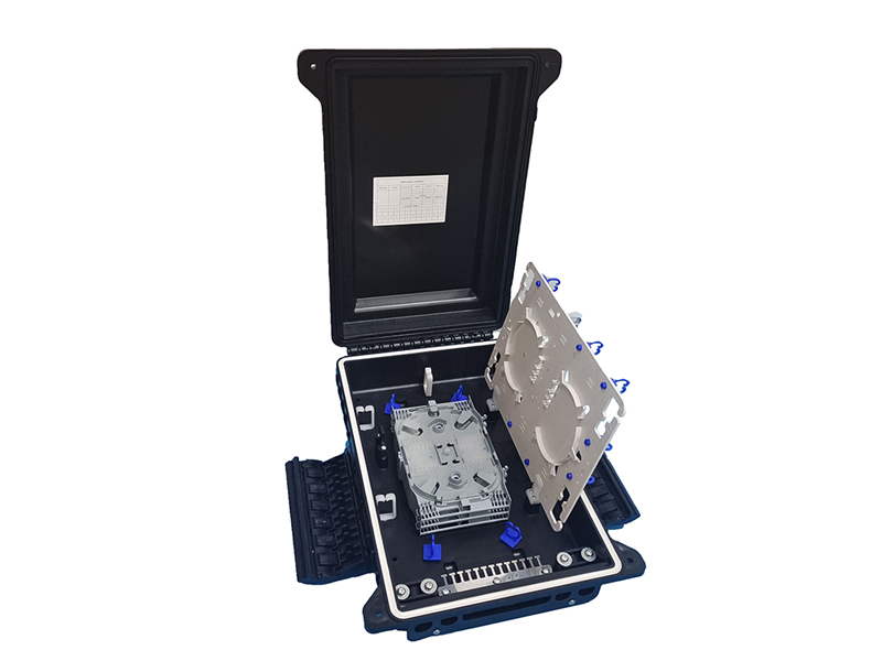 48 Core ABS Black Fiber Optic Splitter Box