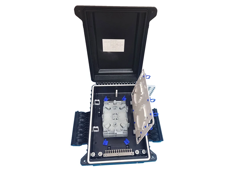48 Core ABS Black Fiber Optic Splitter Box