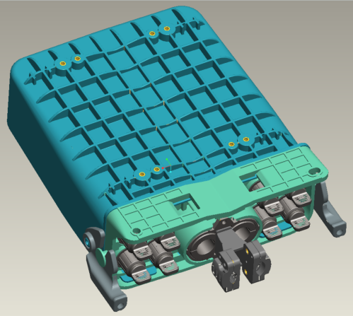 8 Port pro-connection Fiber Optic Terminal Box SUB box