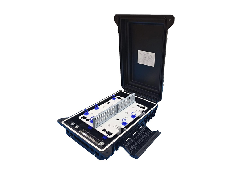 48 Core ABS Black Fiber Optic Splitter Box