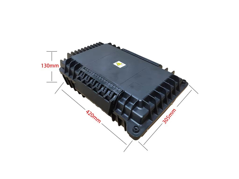 48 Core ABS Black Fiber Optic Splitter Box