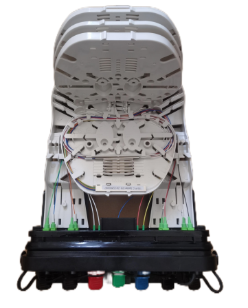 13 Ports Fiber Optic Pre-connnected Hub Box of Nap SC MPO Optical Termination Distribution Box