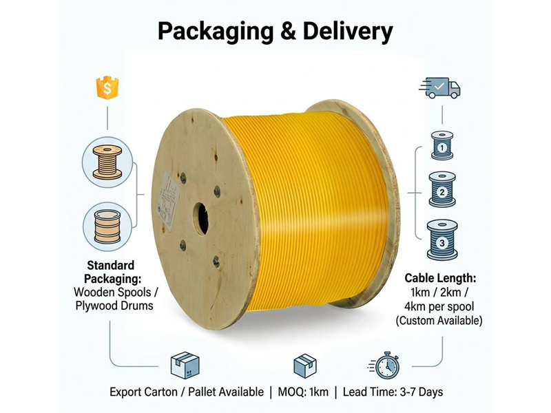 4.8&ndash;8.0mm Gjpfjv Gjpfjh Indoor Bundle Singlemode Fiber Optic Patch Cable for FTTH Tight Buffer Riser OFNR Distribution Fibra Optica Cable