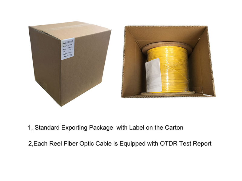 0.9mm Tight Buffer Fiber Optic indoor Cable