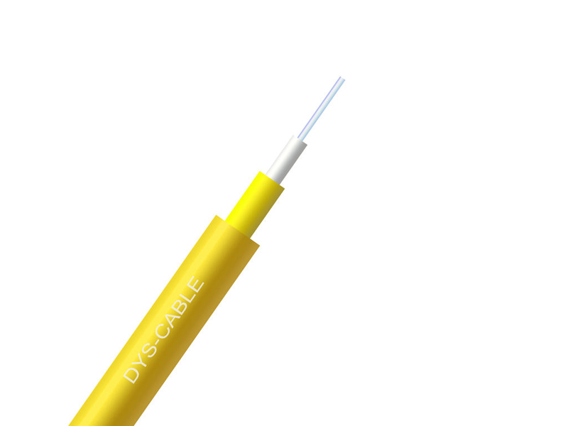 SM Fiber 1.6mm-3mm Single Core Simplex Indoor Fiber Optic Cable GJFJV