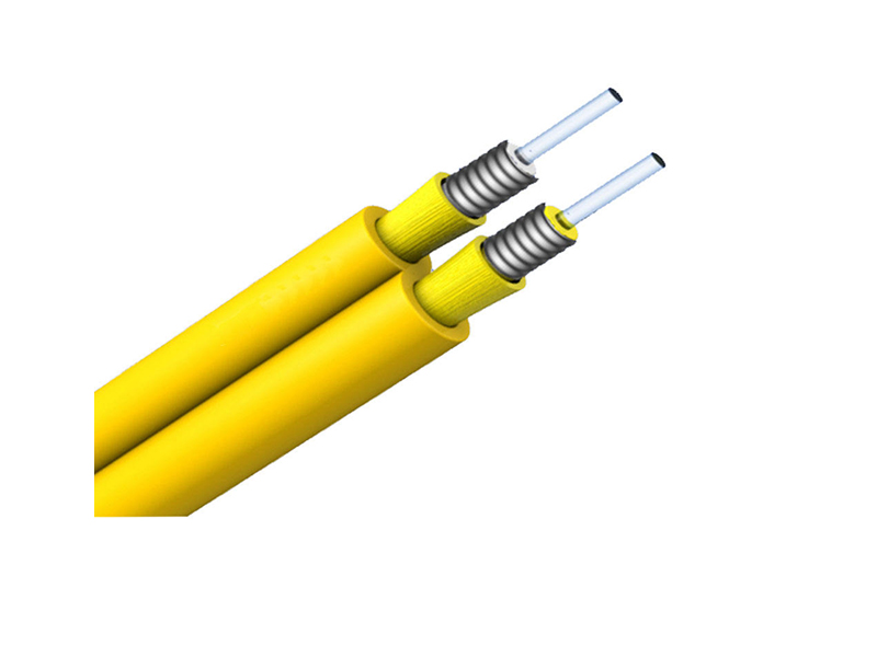 Duplex Armored Fiber Optic Cable