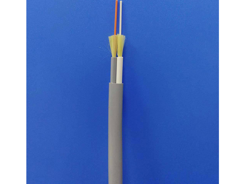 Indoor Fiber Cable  Duplex Flat Twin Cable Fiber