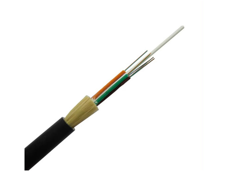 Telecom Grade ADSS Cable 12 Core UV Resistant Outdoor Aerial Fiber Optic Cable 100m Span Single-Mode G652D