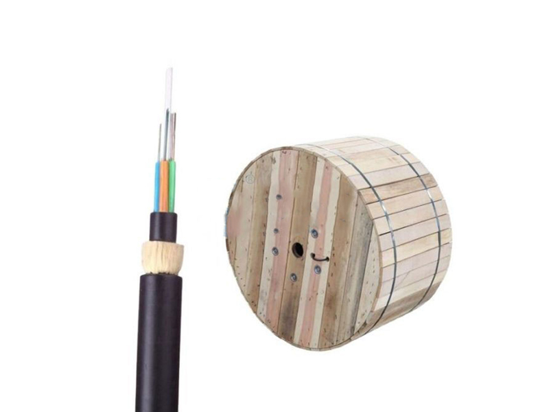 Telecom Grade ADSS Cable 12 Core UV Resistant Outdoor Aerial Fiber Optic Cable 100m Span Single-Mode G652D