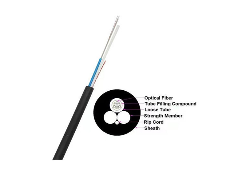 Aerial Self Supported ASU Fiber Optic Cable