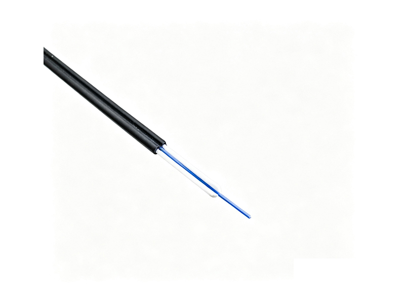 1 Core FTTH ROC Dielectric Flat Drop Cables 3.0x5.4mm