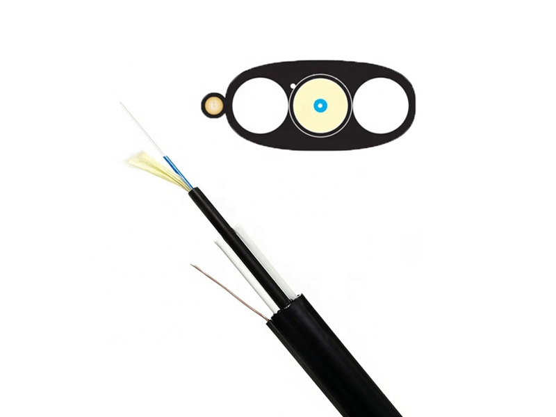 Toneable Fttp Tight Buffered Indoor/Outdoor Drop Photoelectric Tybrid Cable