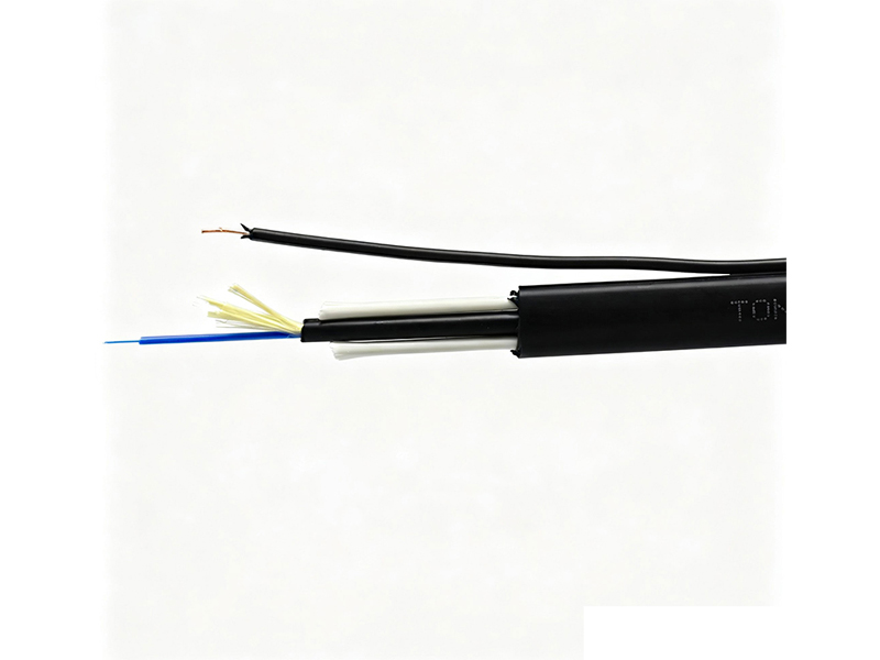 Toneable Fttp Tight Buffered Indoor/Outdoor Drop Photoelectric Tybrid Cable