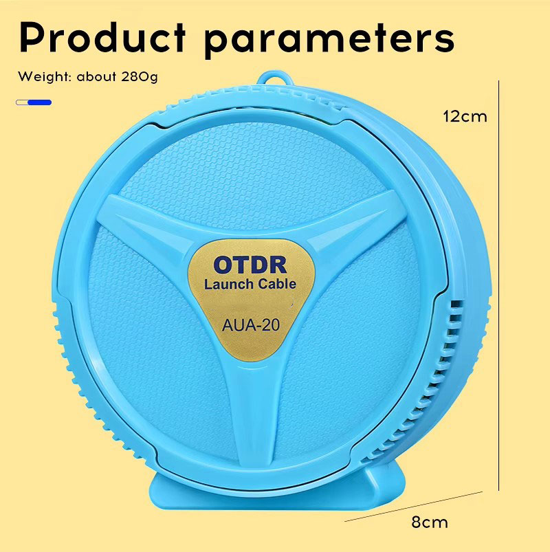 OTDR Launch SC/UPC-LC/UPC Fiber Cable Box 50m 300m 500m 1km 2km Optical Fiber Test Extension Line Cable OTDR