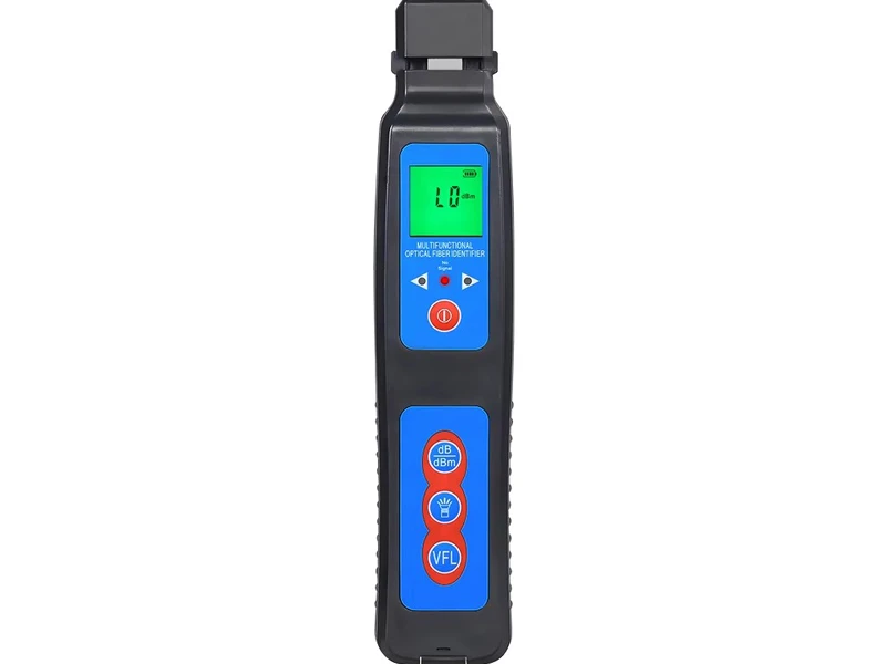 AUA-40A dry battery 4 in 1 fixed device configuration OFI+10mw VFL+LED 3 in 1 SM MM fiber cable Fiber Optic Identifier