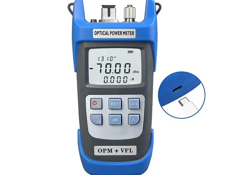 High Precision Rechargeable OPM VFL with LED 3IN1 machine Optical Fiber Tester Visual Fault Locator Optical Power Meter