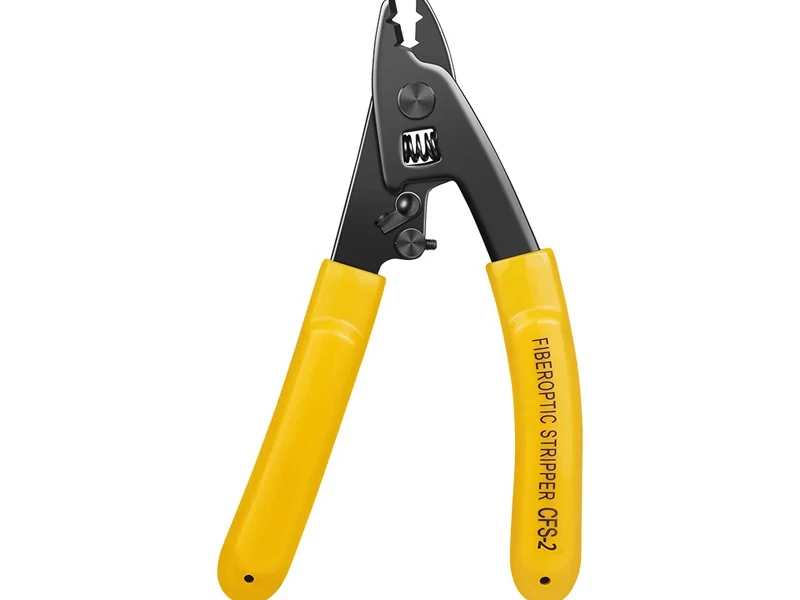 CFS-2 Two Port Cable Stripper FTTH Fiber Fusion Splicing Tool Bare Fiber Leather Fiber Stripper