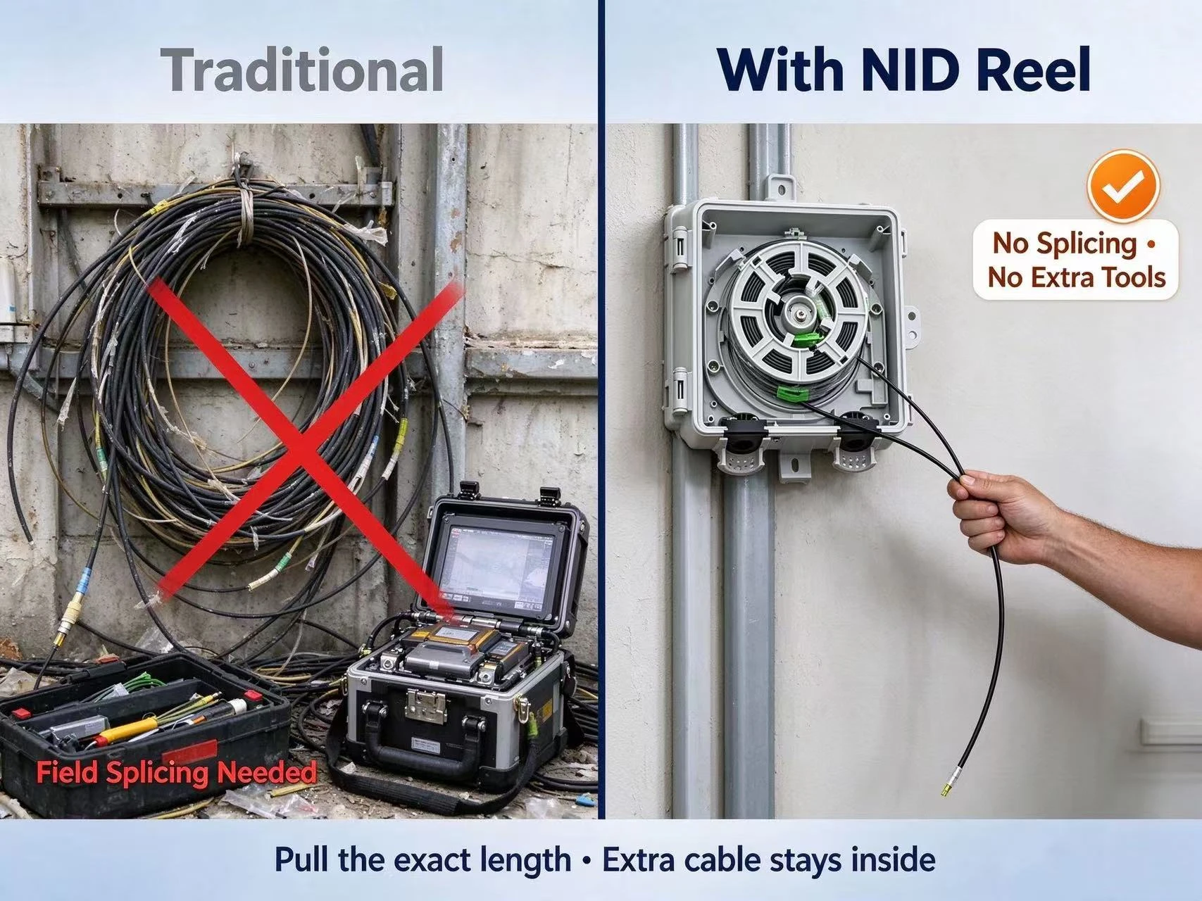 What is a Fiber NID Box and What Role Does It Play in a 1000-Home FTTH Solution?